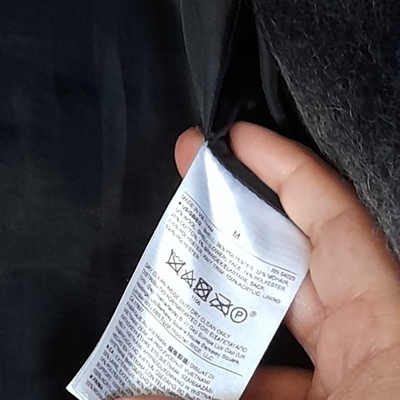 Banana Republic Womens Italian Fabric Mohair Wool Stripe Jacket Size Medium - Picture 4 of 5